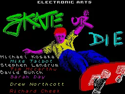 Skate or Die screenshot