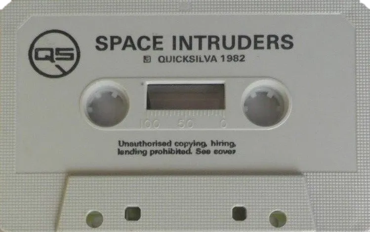 Space Intruders cart
