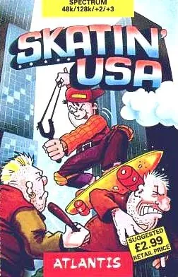 Skatin' USA box art