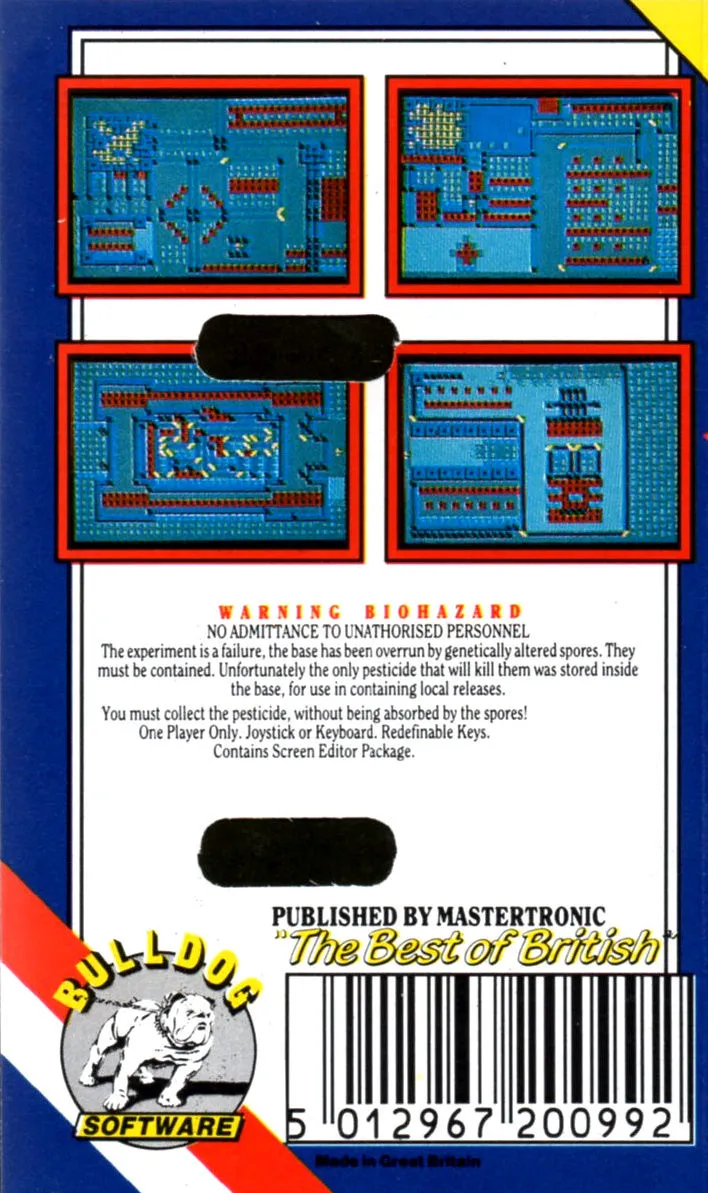 Spore box back