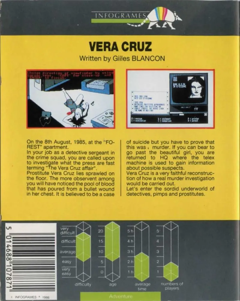 Vera Cruz box back