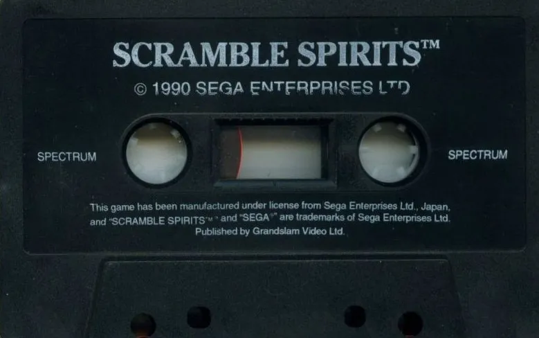 Scramble Spirits cart