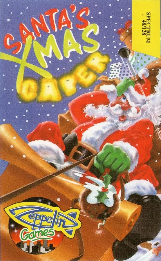 Santa's Christmas Capers box art