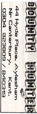 The Bounty Hunter (River Software) box back