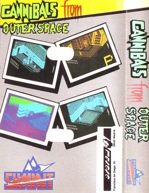 Cannibals from Outer Space box back