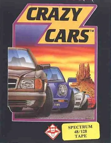 Crazy Cars cover art for Sinclair ZX Spectrum