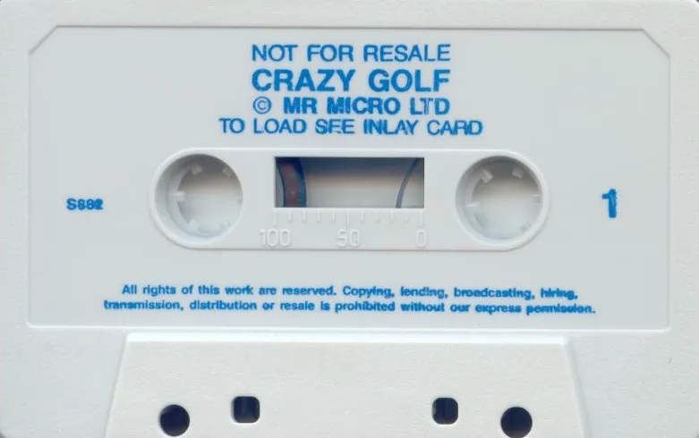 Crazy Golf cart
