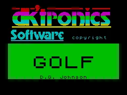 Crazy Golf screenshot