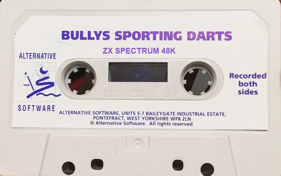 Bully's Sporting Darts cart