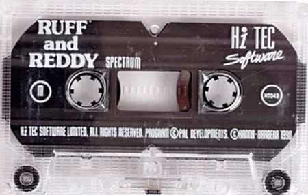 Ruff and Reddy in The Space Adventure cart