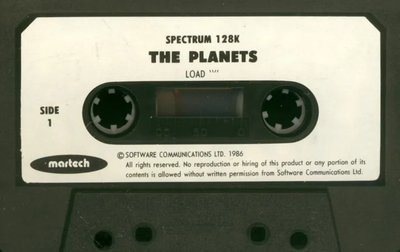 The Planets cart