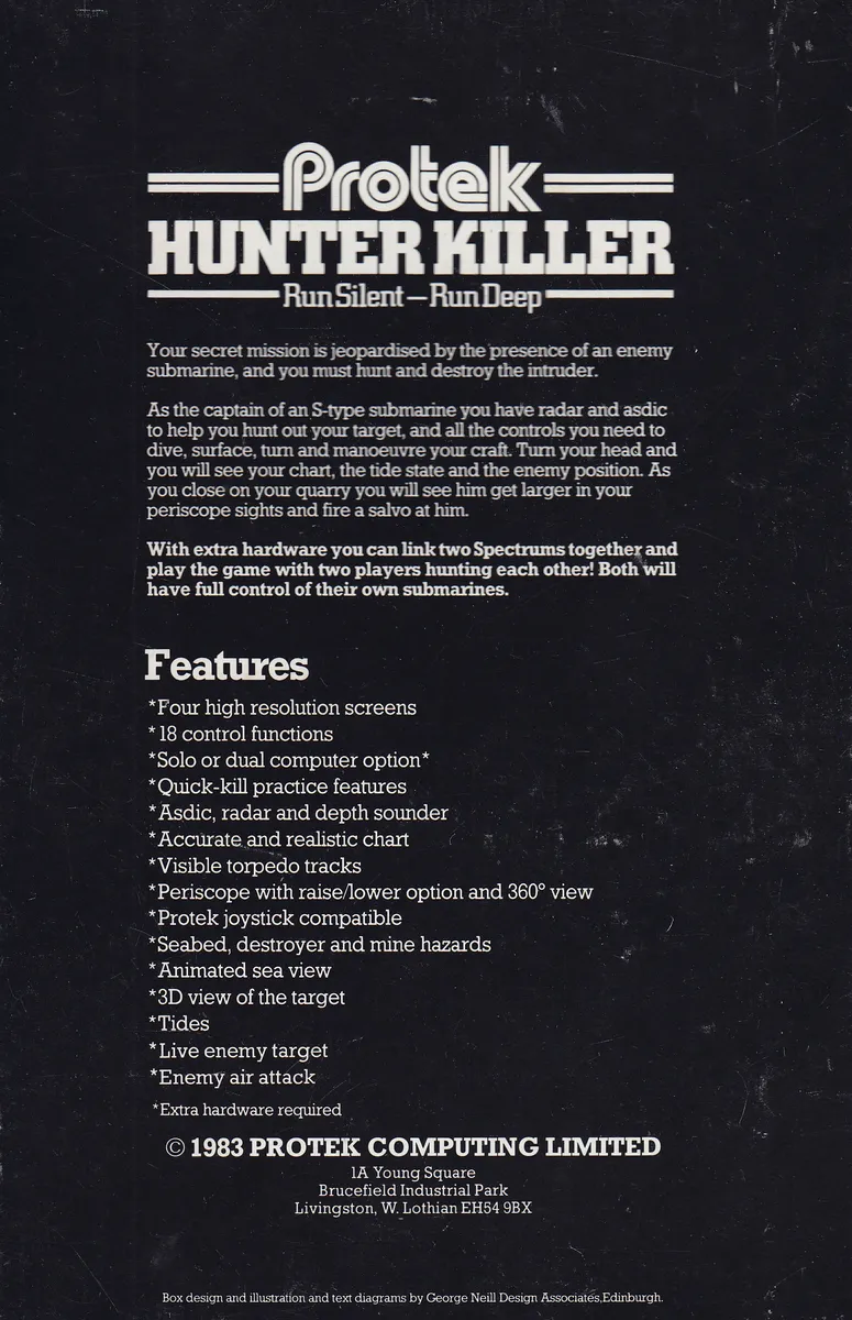 Hunter-Killer box back