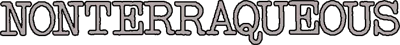 Nonterraqueous logo