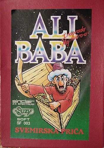 Ali Baba cover art for Sinclair ZX Spectrum