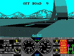 Hard Drivin' screenshot
