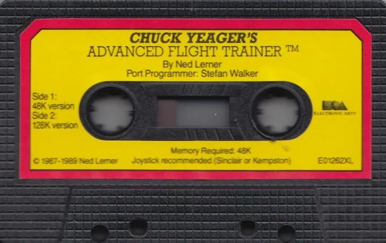 Chuck Yeager's Advanced Flight Trainer cart