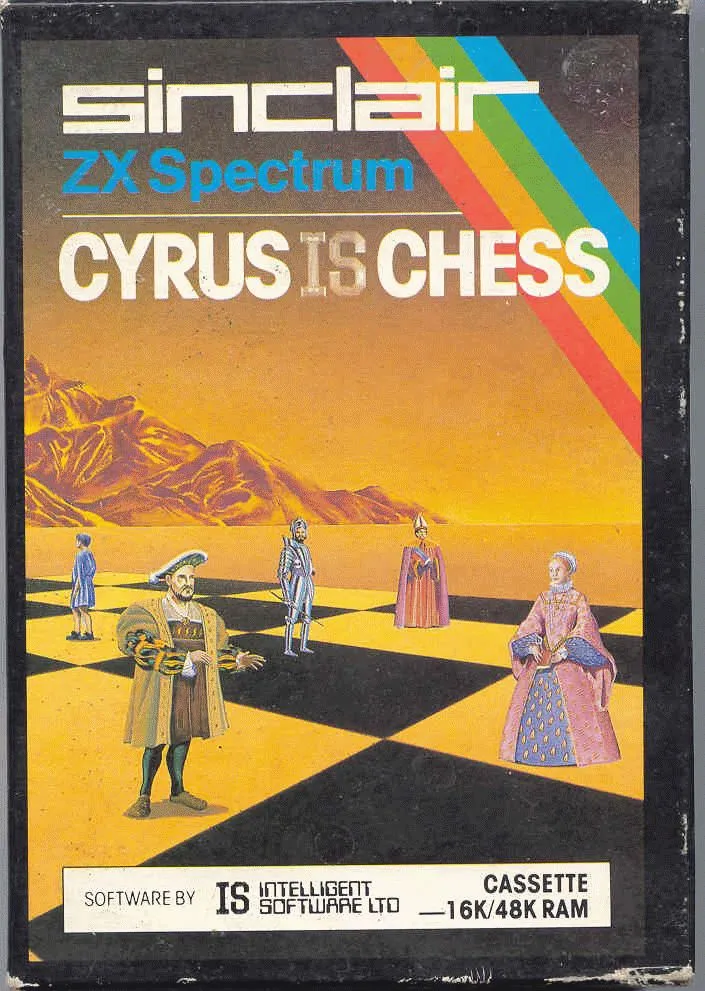 Cyrus IS Chess cover art for Sinclair ZX Spectrum