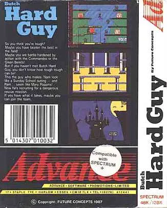 Butch: Hard Guy box back