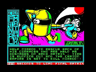 The Final Matrix screenshot