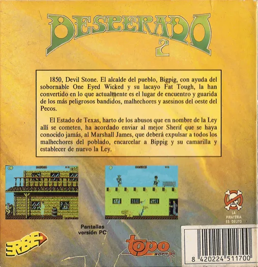 Desperado 2 box back