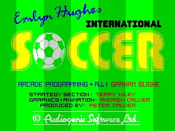 Emlyn Hughes International Soccer screenshot