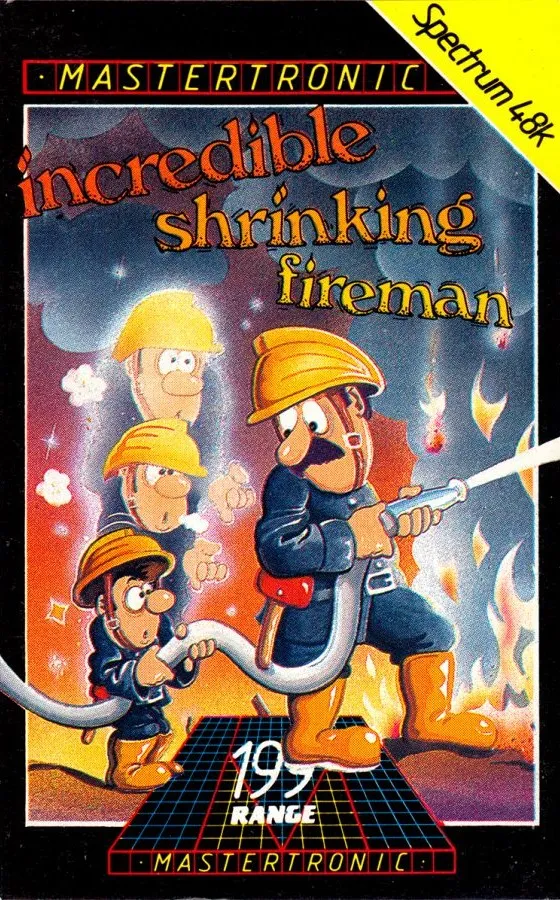 The Incredible Shrinking Fireman box art