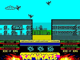 Backdrop artwork for Kamikaze