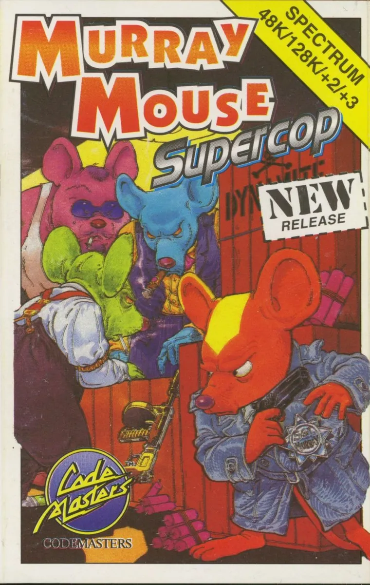 Murray Mouse: Supercop box art