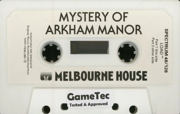 The Mystery of Arkham Manor cart