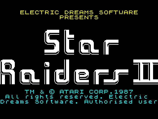 Star Raiders II screenshot