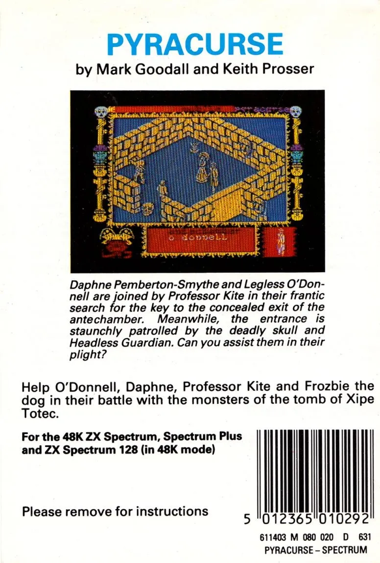 Pyracurse box back