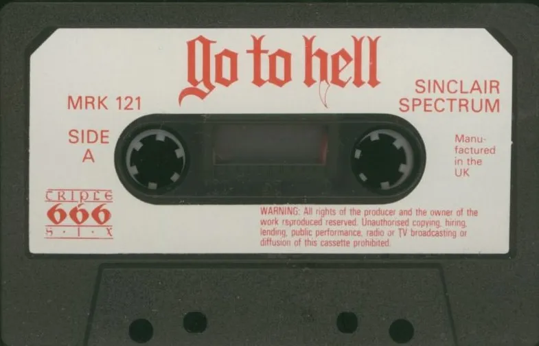 Go to Hell cart