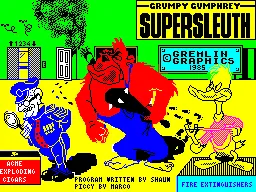 Backdrop artwork for Grumpy Gumphrey Supersleuth