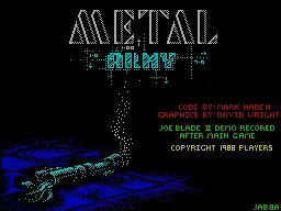 Backdrop artwork for Metal Army
