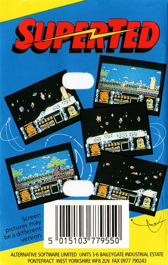 SuperTed: The Search for Spot box back