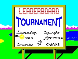Backdrop artwork for Leaderboard Tournament