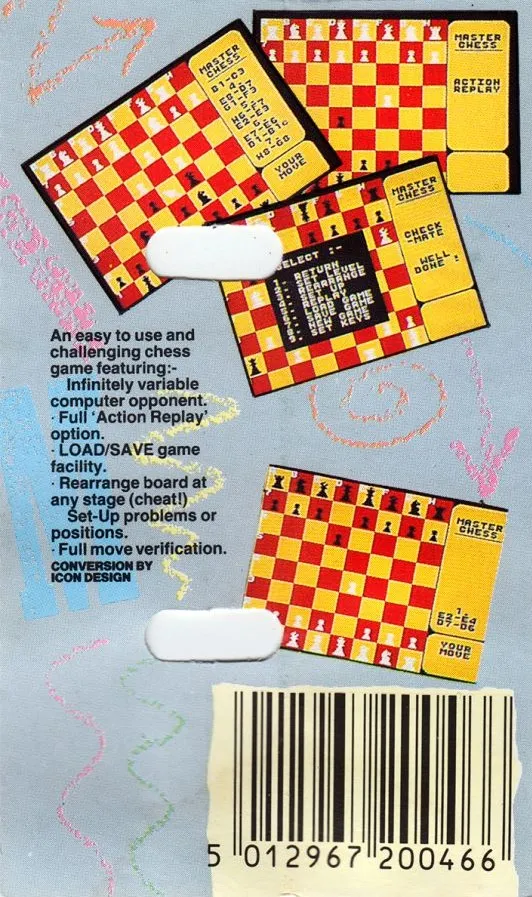 Master Chess box back