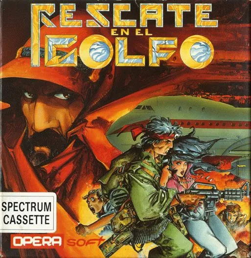 Rescate en el Golfo box art