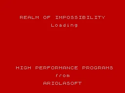 Realm of Impossibility screenshot