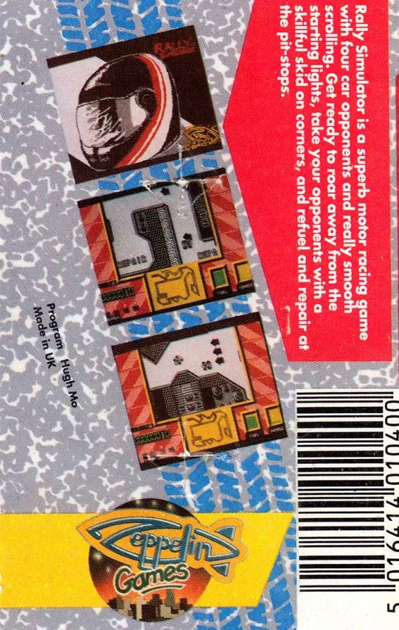 Rally Simulator box back