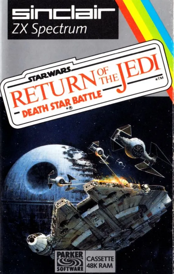 Star Wars: Return of the Jedi : Death Star Battle cover art for Sinclair ZX Spectrum