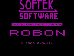 Robon screenshot