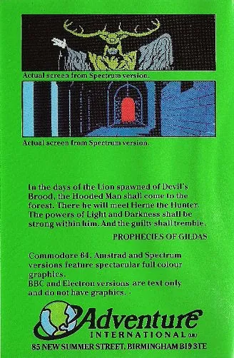 Backdrop artwork for Robin of Sherwood: The Touchstones of Rhiannon