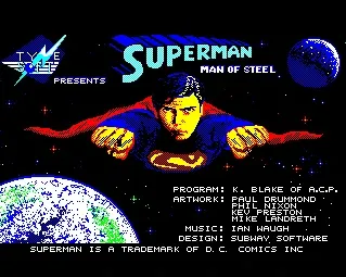 Superman: The Man of Steel screenshot