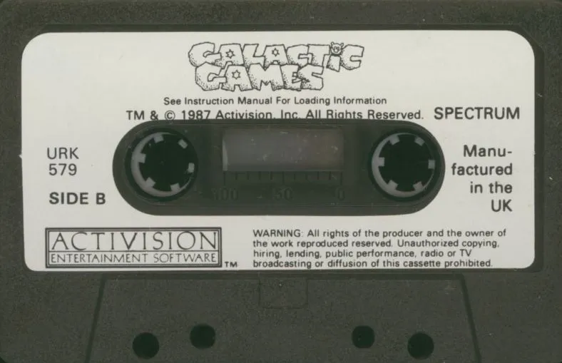Galactic Games cart