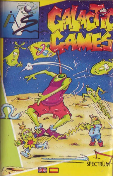 Galactic Games box art