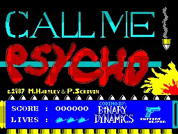 Backdrop artwork for Call Me Psycho