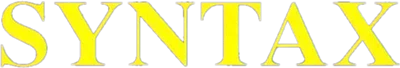 Syntax logo