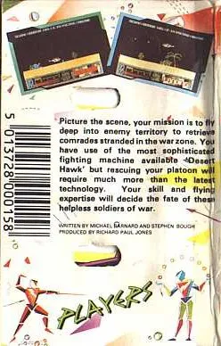 Desert Hawk box back