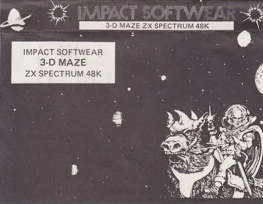 3-D Maze cover art for Sinclair ZX Spectrum